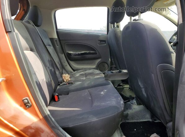 ML32A4HJ1HH016265 2017 MITSUBISHI MIRAGE Оранжевый Вид задних сидений