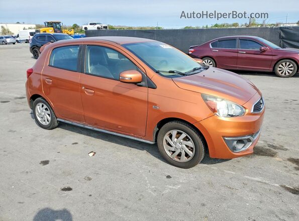 ML32A4HJ1HH016265 2017 MITSUBISHI MIRAGE Оранжевый Передняя правая четверть