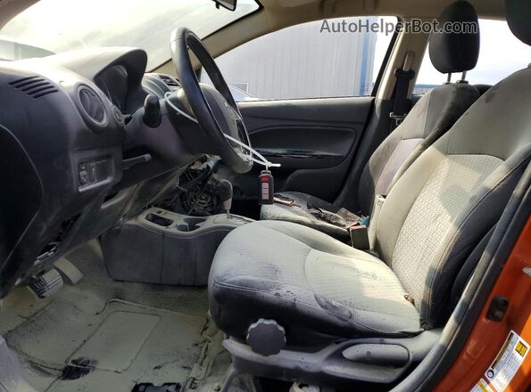 ML32A4HJ1HH016265 2017 MITSUBISHI MIRAGE Оранжевый Вид салона спереди