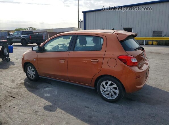 ML32A4HJ1HH016265 2017 MITSUBISHI MIRAGE Оранжевый Задняя левая четверть