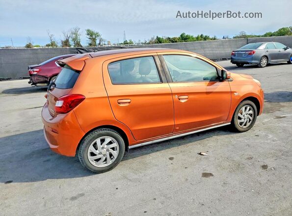 ML32A4HJ1HH016265 2017 MITSUBISHI MIRAGE Оранжевый Задняя правая четверть
