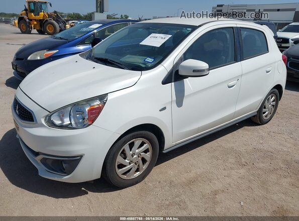 ML32A4HJ2KH005802 2019 MITSUBISHI MIRAGE White Передня ліва чверть