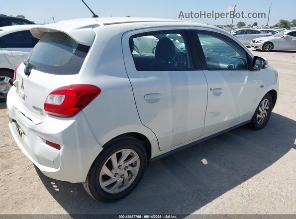 ML32A4HJ2KH005802 2019 MITSUBISHI MIRAGE White Задня права чверть