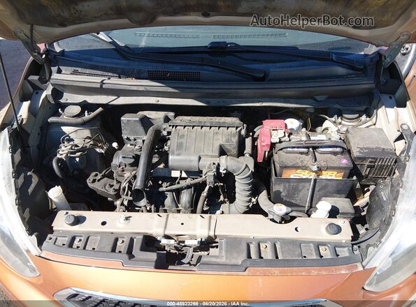 ML32A4HJ3HH008913 2017 MITSUBISHI MIRAGE Orange უკანა ხედი