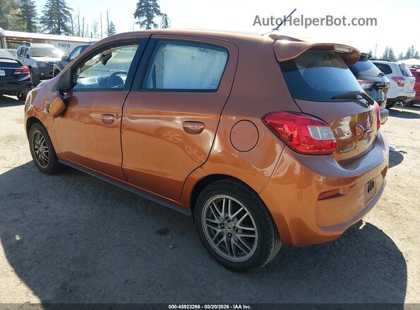 ML32A4HJ3HH008913 2017 MITSUBISHI MIRAGE Orange უკანა მარცხენა