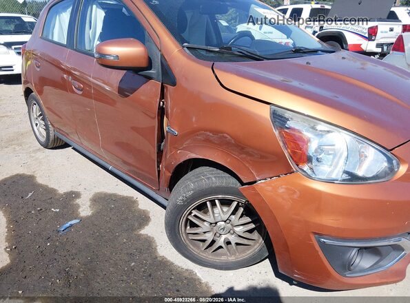 ML32A4HJ3HH008913 2017 MITSUBISHI MIRAGE Orange წინა ხედი