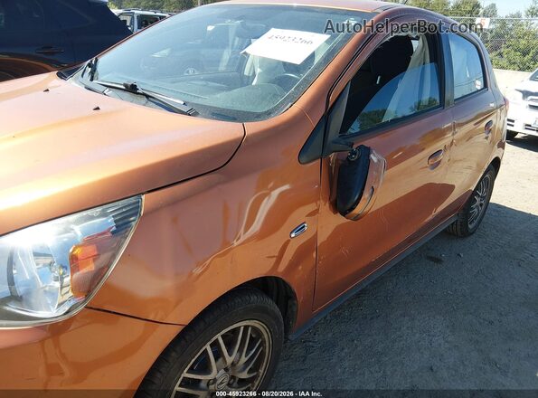 ML32A4HJ3HH008913 2017 MITSUBISHI MIRAGE Orange უკანა სალონის ხედი