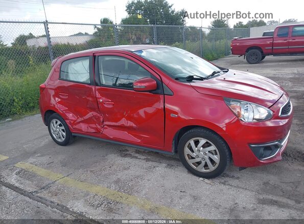 ML32A4HJ3JH013034 2018 MITSUBISHI MIRAGE Красный Вид спереди