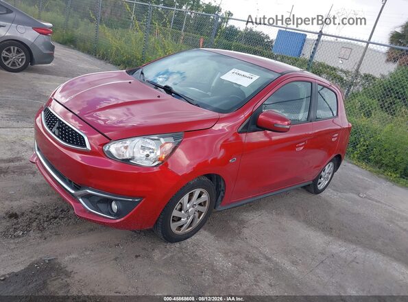 ML32A4HJ3JH013034 2018 MITSUBISHI MIRAGE Красный Передняя левая четверть