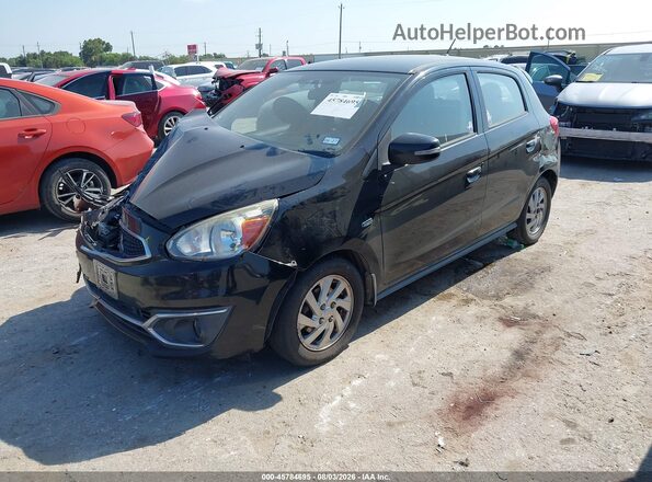 ML32A4HJ3LH002439 2020 MITSUBISHI MIRAGE Black Առջևի ձախ երեք քառորդ տեսարան