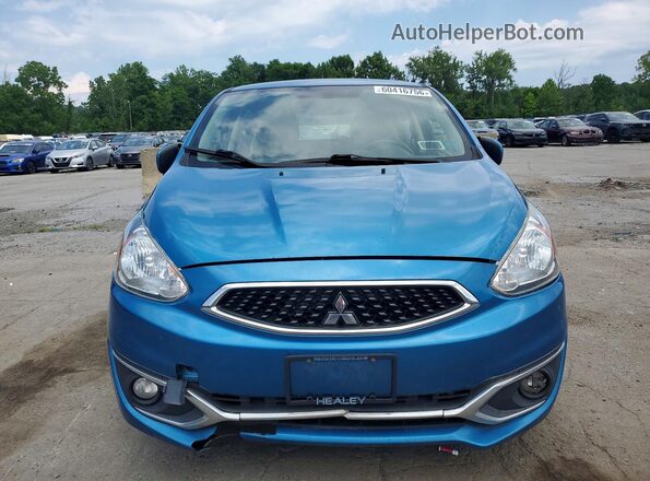 ML32A4HJ5KH002893 2019 MITSUBISHI MIRAGE Blue Front view