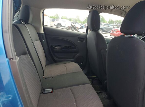 ML32A4HJ5KH002893 2019 MITSUBISHI MIRAGE Blue Rear interior view