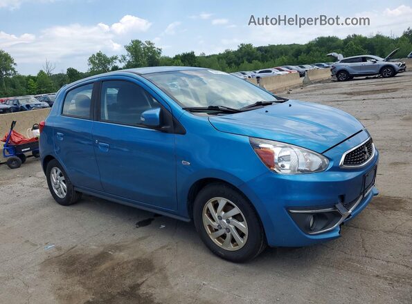ML32A4HJ5KH002893 2019 MITSUBISHI MIRAGE Blue Front right