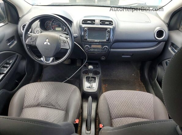 ML32A4HJ5KH002893 2019 MITSUBISHI MIRAGE Blue Dashboard view