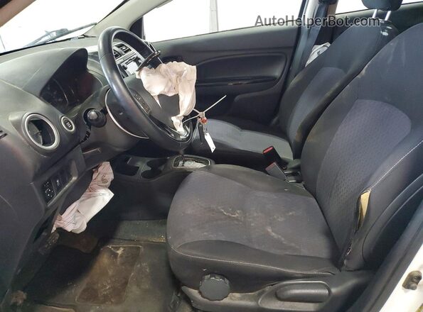 ML32A4HJ7HH018229 2017 MITSUBISHI MIRAGE White Widok wnętrza z przodu