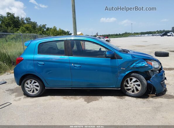 ML32A4HJ9KH008700 2019 MITSUBISHI MIRAGE Blue უკანა სალონის ხედი
