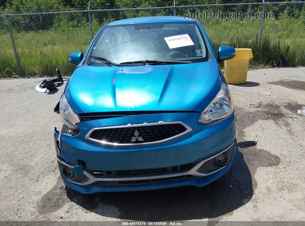 ML32A4HJ9KH008700 2019 MITSUBISHI MIRAGE Blue ხელსაწყოთა პანელის ხედი