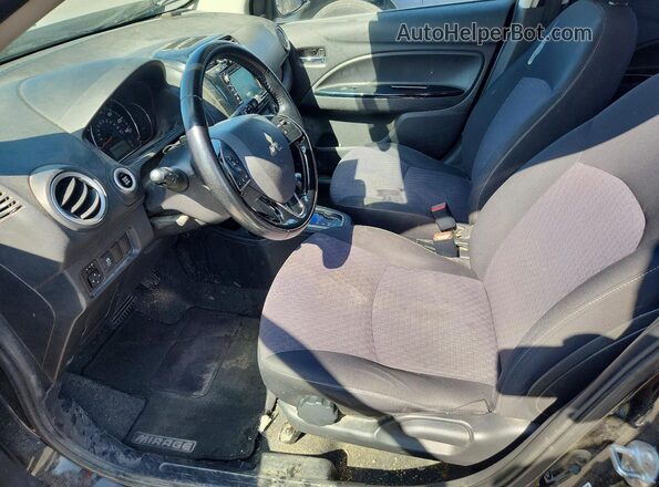 ML32A4HJXHH005636 2017 MITSUBISHI MIRAGE Blue Widok wnętrza z przodu
