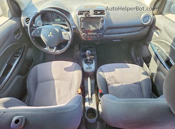 ML32A4HJXHH005636 2017 MITSUBISHI MIRAGE Blue Widok deski rozdzielczej
