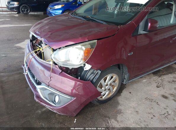 ML32A4HJXJH004122 2018 MITSUBISHI MIRAGE Фиолетовый Вид задней части салона