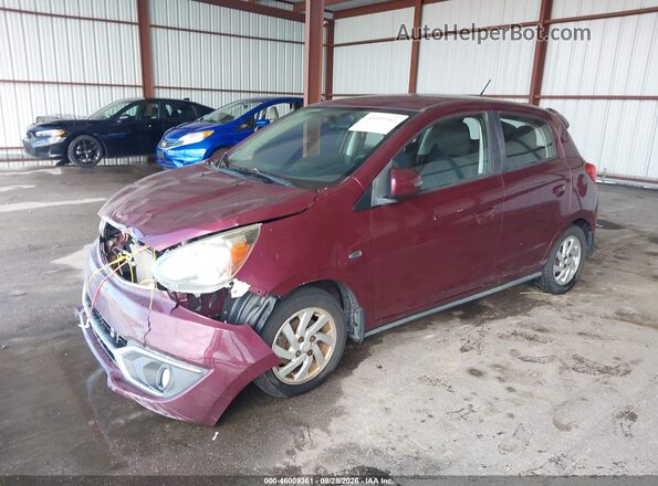 ML32A4HJXJH004122 2018 MITSUBISHI MIRAGE Фиолетовый Передняя левая четверть