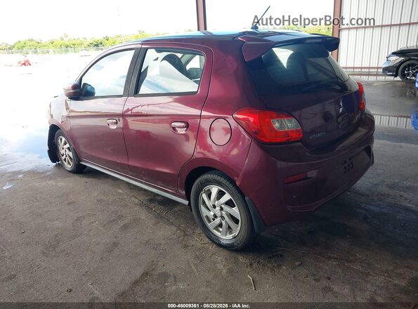ML32A4HJXJH004122 2018 MITSUBISHI MIRAGE Фиолетовый Задняя левая четверть