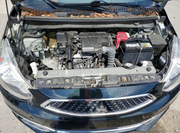 ML32A4HJXJH004234 2018 MITSUBISHI MIRAGE Black Vista interior trasera