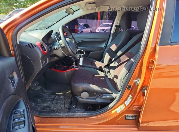 ML32A5HJ0KH004752 2019 MITSUBISHI MIRAGE Orange წინა სალონის ხედი