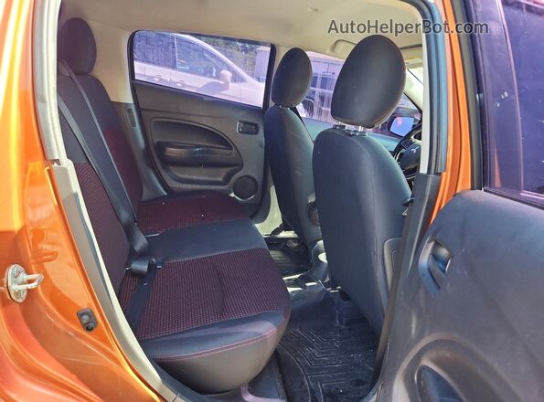 ML32A5HJ0KH004752 2019 MITSUBISHI MIRAGE Orange უკანა სავარძლების ხედი