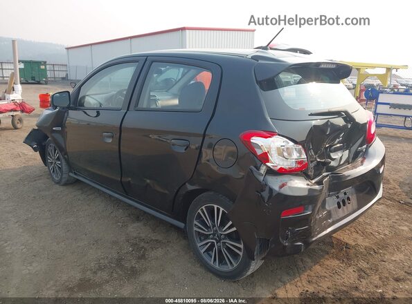 ML32A5HJ4HH017979 2017 MITSUBISHI MIRAGE Black Задня ліва чверть