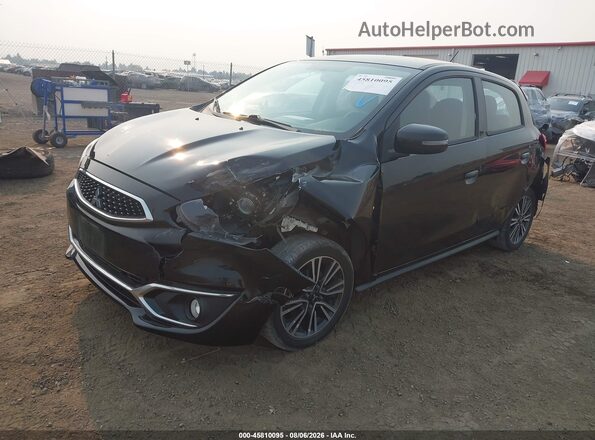 ML32A5HJ4HH017979 2017 MITSUBISHI MIRAGE Black Передня ліва чверть