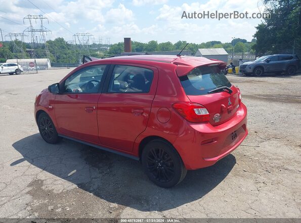 ML32A5HJ4KH004446 2019 MITSUBISHI MIRAGE Red უკანა მარცხენა