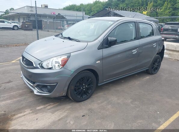 ML32A5HJ7KH007714 2019 MITSUBISHI MIRAGE Gray წინა მარცხენა ხედი სამი მეოთხედიდან