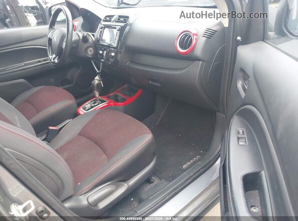 ML32A5HJ7KH007714 2019 MITSUBISHI MIRAGE Gray წინა სალონის ხედი