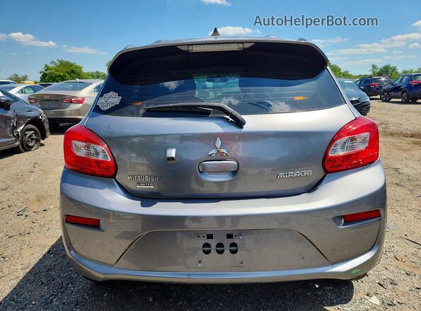 ML32A5HJ7KH012816 2019 MITSUBISHI MIRAGE Gray უკანა ხედი