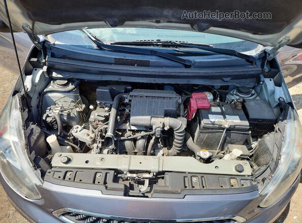 ML32A5HJ7KH012816 2019 MITSUBISHI MIRAGE Gray უკანა სალონის ხედი
