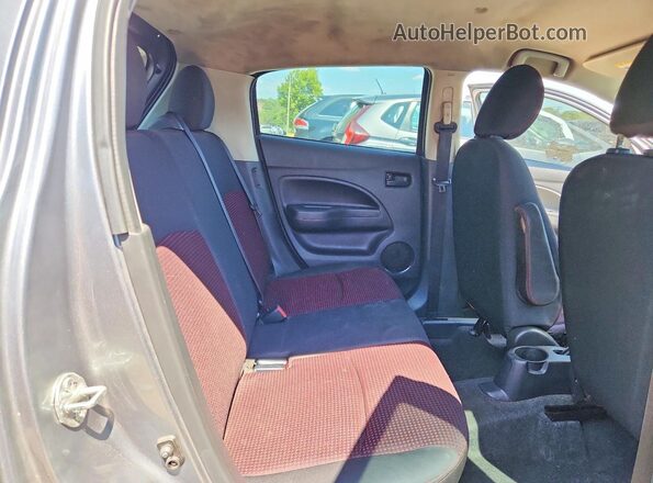ML32A5HJ7KH012816 2019 MITSUBISHI MIRAGE Gray უკანა სავარძლების ხედი
