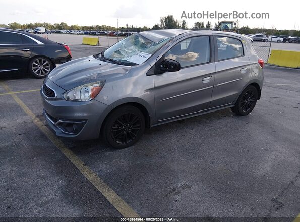 ML32A5HJ8KH016339 2019 MITSUBISHI MIRAGE Gray წინა მარცხენა ხედი სამი მეოთხედიდან