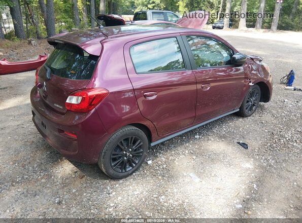 ML32A5HJXKH012616 2019 MITSUBISHI MIRAGE Burgundy Rear right