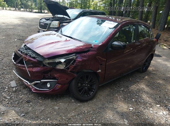 ML32A5HJXKH012616 2019 MITSUBISHI MIRAGE Burgundy Front left