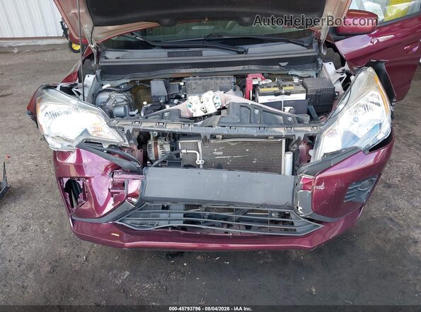 ML32AUHJ0MH009284 2021 MITSUBISHI MIRAGE Бордовый Вид спереди