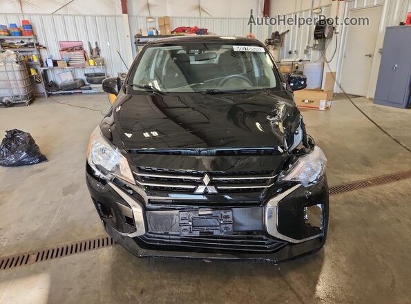 ML32AUHJ0MH012170 2021 MITSUBISHI MIRAGE Черный Вид наклейки с VIN-кодом