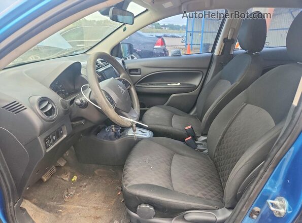 ML32AUHJ0NH000988 2022 MITSUBISHI MIRAGE Blue Widok wnętrza z przodu