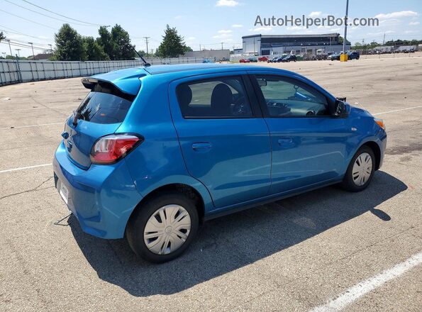 ML32AUHJ0RH003380 2024 MITSUBISHI MIRAGE Blue უკანა მარჯვენა