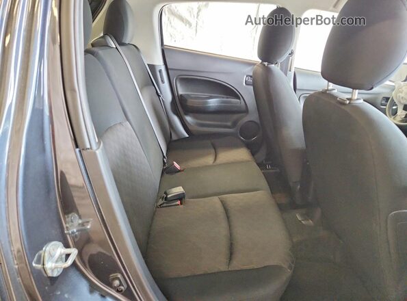 ML32AUHJ0RH010216 2024 MITSUBISHI MIRAGE Charcoal Vista de los asientos traseros