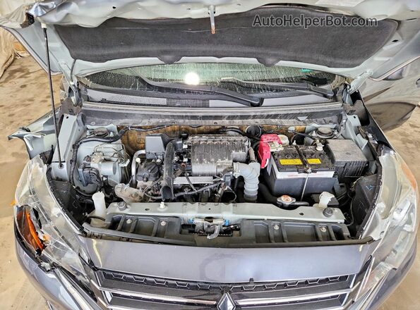 ML32AUHJ0RH010216 2024 MITSUBISHI MIRAGE Charcoal Vista interior trasera