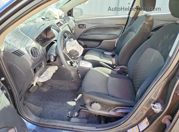 ML32AUHJ0RH019191 2024 MITSUBISHI MIRAGE Charcoal Widok wnętrza z przodu