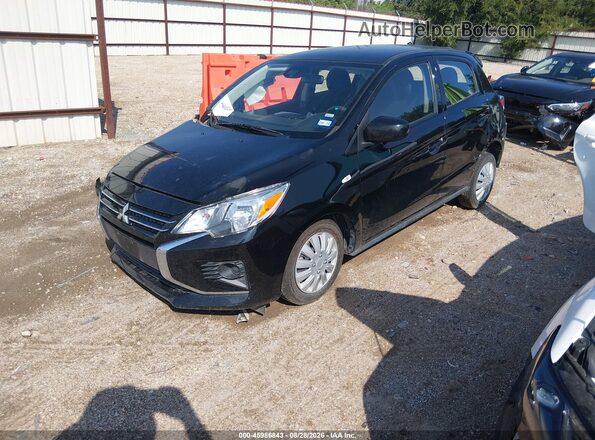 ML32AUHJ0RH021541 2024 MITSUBISHI MIRAGE Black Vista tres cuartos delantera izquierda