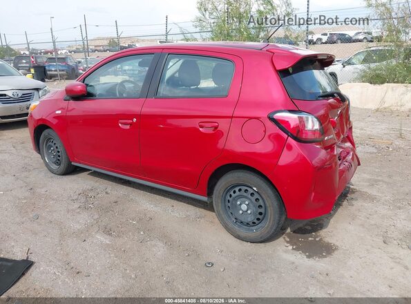 ML32AUHJ0RH024343 2024 MITSUBISHI MIRAGE Red უკანა მარცხენა