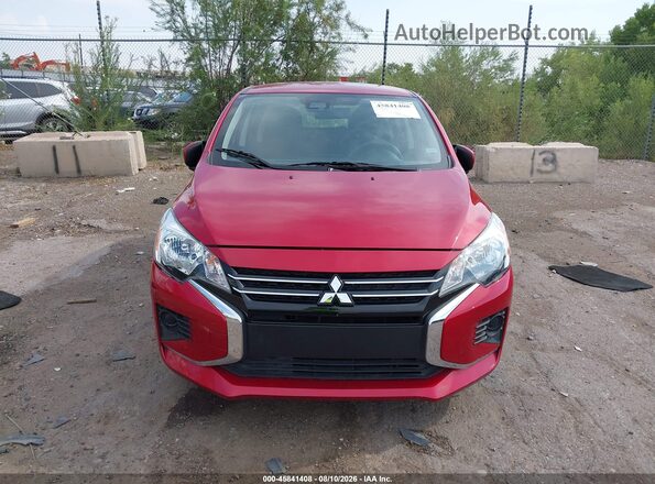 ML32AUHJ0RH024343 2024 MITSUBISHI MIRAGE Red ხელსაწყოთა პანელის ხედი